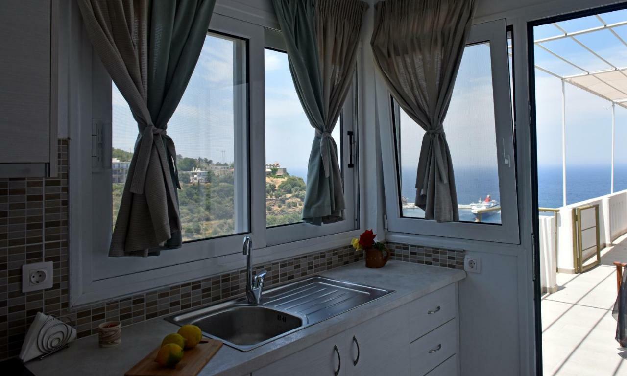 Villa Mare Vista à Evdilos  Extérieur photo